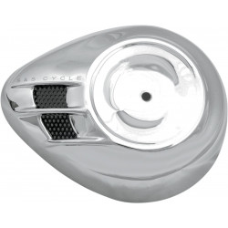 Капак на въздушен филтър STEALTH AIRSTREAM CHROME S&S CYCLE 170-0118