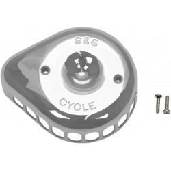 Капак въздушен филтър mini tear drop chrome S&S CYCLE 170-0367 Капак въздушен филтър mini tear drop chrome S&S CYCLE 170-0367