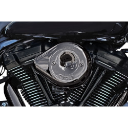 Капак на въздушен филтър Stealth Teardrop Lava Chrome M8 2017-2023 S&S CYCLE 170-0779