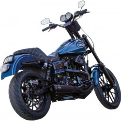 Изпускателна система Qualifier 2:1 Guardian Black Dyna 2006-07 S&S CYCLE 550-1098