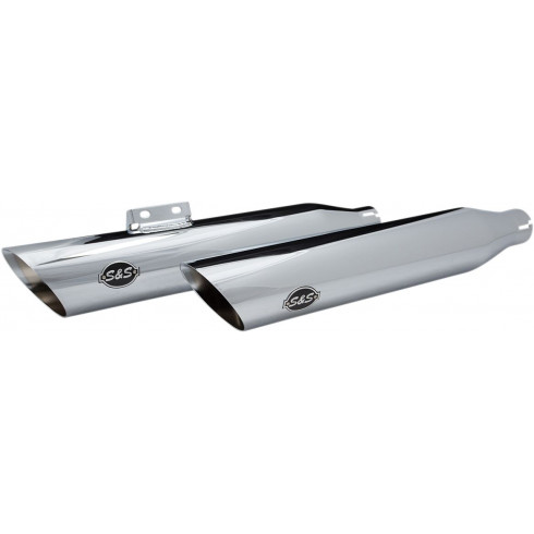 Гърне slip on slash-cut chrome S&S CYCLE 550-0736 Гърне slip on slash-cut chrome S&S CYCLE 550-0736