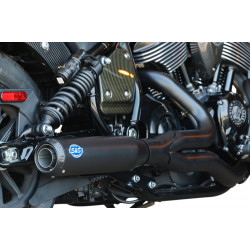 Ауспух Qualifier 2:1 Guardian Blk Race Only Indian Chief S&S CYCLE 550-1118