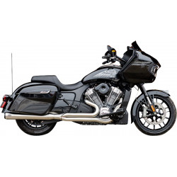 Изпускателна система Qualifier 2:1 Brushd SS RaceOnly Indian с Powerplus S&S CYCLE 550-1130