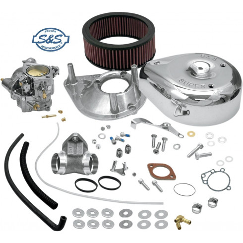 Комплект карбуратор SUPER E S&S CYCLE 11-0408 Комплект карбуратор SUPER E S&S CYCLE 11-0408