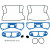 Комплект гарнитури за капак на клапани за BILLET ROCKER BT 84-99 S&S CYCLE 90-4049 thumb