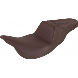 Двойна седалка step up LS frontrear SaddlehydeSaddlegel кафява SADDLEMEN 808-07B-173BR