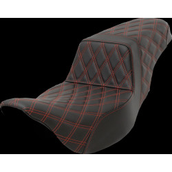 Седалка step-up - lattice stitch - червен шев - extended reach SADDLEMEN 808-07E-17504