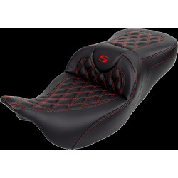 Седалка roadsofa ls w/br red stitch SADDLEMEN 808-07B-182B4