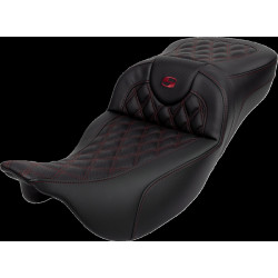 Седалка ROADSOFA LS EXT RCH с бордо шев SADDLEMEN 808-07B-184B8 Седалка ROADSOFA LS EXT RCH с бордо шев SADDLEMEN 808-07B-184B8