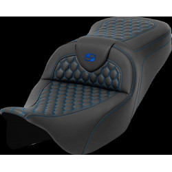 Седалка RoadSofa - Honeycomb - син шев - без облегалка SADDLEMEN 808-07B-18901