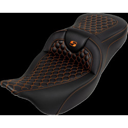Седалка RoadSofa - Honeycomb - оранжев шев - без облегалка SADDLEMEN 808-07B-18903
