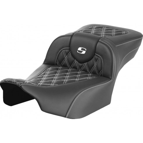 Седалка RoadSofa - без облегалка - lattice stitch - бял шев - extended SADDLEMEN 823-07-18406 Седалка RoadSofa - без облегалка - lattice stitch - бял шев - extended SADDLEMEN 823-07-18406