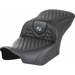 Седалка RoadSofa - без облегалка - honeycomb - silver stitch SADDLEMEN 823-07-18905 Седалка RoadSofa - без облегалка - honeycomb - silver stitch SADDLEMEN 823-07-18905