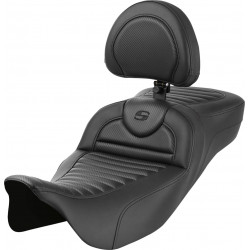 Седалка ROADSOFA TR CF EXT RCH с облегалка за водача SADDLEMEN 808-07B-205B0