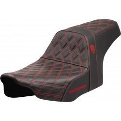 Седалка SDC performance grip червен шев SADDLEMEN SC82307D4
