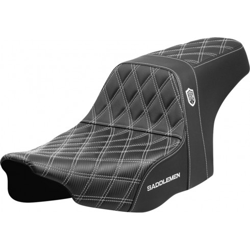 Седалка SDC performance grip бял шев SADDLEMEN SC82307D6 Седалка SDC performance grip бял шев SADDLEMEN SC82307D6