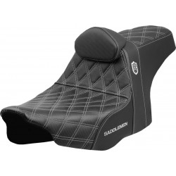 Седалка SDC performance grip с б/р silver stitch SADDLEMEN SC82307DB5