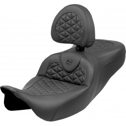 Седалка RoadSofa Tri Gripper - удължен обхват - с облегалка SADDLEMEN 808-07B-211B0