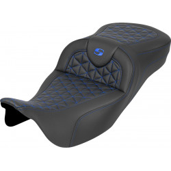 Седалка RoadSofa Tri Gripper - удължен достъп - син шев - без облегалка SADDLEMEN 808-07B-21101 Седалка RoadSofa Tri Gripper - удължен достъп - син шев - без облегалка SADDLEMEN 808-07B-21101