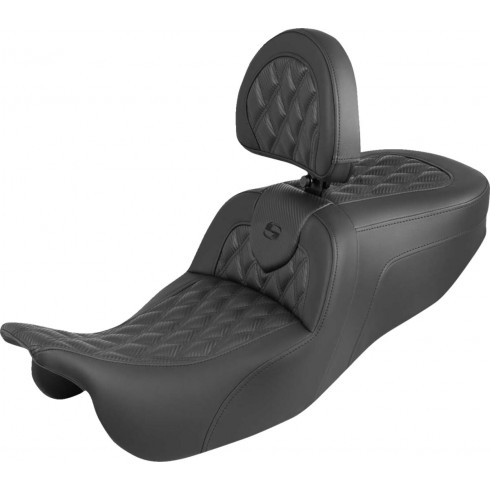 Седалка roadsofa cf ls с облегалка за водача SADDLEMEN 815-07-206B0 Седалка roadsofa cf ls с облегалка за водача SADDLEMEN 815-07-206B0