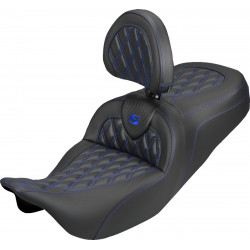 Седалка ROADSOFA CF LS SR DB със син шев SADDLEMEN 808-07B-206B1