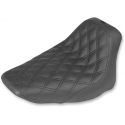 Единична седалка renegade ls front vinylsaddlegel plain black SADDLEMEN 806-15-002LS