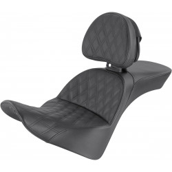 Седалка Explorer - с решетъчен шев - с облегалка SADDLEMEN 818-33-030LS Седалка Explorer - с решетъчен шев - с облегалка SADDLEMEN 818-33-030LS
