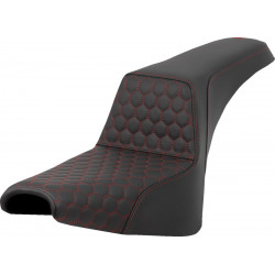 Седалка step up HC red stitch SADDLEMEN 818-30-17704