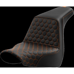 Седалка step up HC orange stitch SADDLEMEN 818-29-17703