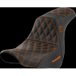 Седалка sdc perf gripper orange stitch SADDLEMEN SC81829ORA