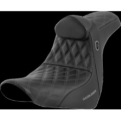 Седалка SDC perf gripper с br сива шев SADDLEMEN SC81829GRERT