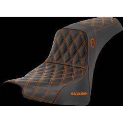 Седалка sdc perf gripper orange stitch SADDLEMEN SC81830ORA