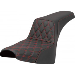 Седалка step up ls с червени шевове SADDLEMEN 818-30-17204