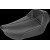 Единична седалка DOMINATOR предна VINYLSADDLEGELGEL CHANNEL CARBON LOOK SADDLEMEN 896-04-0042 thumb