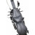 Единична седалка DOMINATOR предна VINYLSADDLEGELGEL CHANNEL CARBON LOOK SADDLEMEN 896-04-0042 thumb