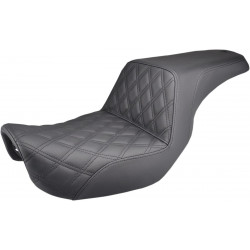 Двойна седалка STEP UP FRONTREAR SADDLEHYDESADDLEGEL черна SADDLEMEN 806-04-172