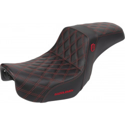 Седалка SDC performance червен шев SADDLEMEN SC80604RED