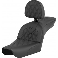 Седалка ROADSOFA LS с облегалка FXDWG 04-05 SADDLEMEN 804-05-182BR
