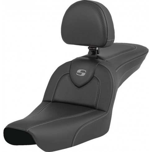 Седалка ROADSOFA CF с облегалка FXDWG 04-05 SADDLEMEN 804-05-185BR Седалка ROADSOFA CF с облегалка FXDWG 04-05 SADDLEMEN 804-05-185BR