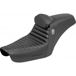 Стъпаловидна седалка - Gripper - черна - Dyna SADDLEMEN SC89604TB