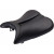Единична седалка gel-channel - sport front saddlesuede blackblack SADDLEMEN 0810-0808 thumb