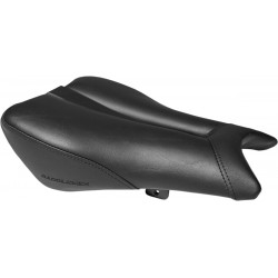 Единична седалка gel-channel - sport front saddlesuede blackblack SADDLEMEN 0810-0832
