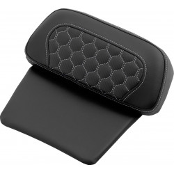 Подложка за облегалка Chopped Tour Pak - Honeycomb - бял шев SADDLEMEN 814-07C-19006 Подложка за облегалка Chopped Tour Pak - Honeycomb - бял шев SADDLEMEN 814-07C-19006