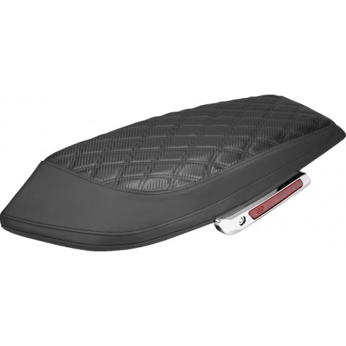Капаци за капаци на куфар - Lattice - Carbon Fiber - Черен шев - FLH/FLT '23-'25 SADDLEMEN L870-23-20700 Капаци за капаци на куфар - Lattice - Carbon Fiber - Черен шев - FLH/FLT '23-'25 SADDLEMEN L870-23-20700
