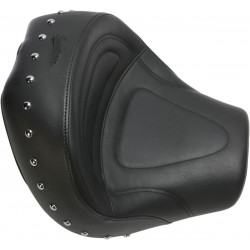 Единична седалка renegade classic front SaddlehydeSaddlegel с шипове черноестествена SADDLEMEN Y3330J Единична седалка renegade classic front SaddlehydeSaddlegel с шипове черноестествена SADDLEMEN Y3330J
