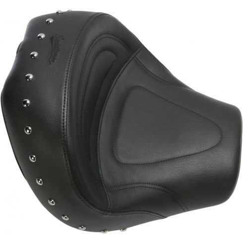 Единична седалка renegade classic front SaddlehydeSaddlegel с шипове черноестествена SADDLEMEN Y3330J Единична седалка renegade classic front SaddlehydeSaddlegel с шипове черноестествена SADDLEMEN Y3330J