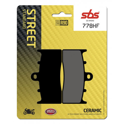 Керамични накладки за спирачки street SBS 778HF Керамични накладки за спирачки street SBS 778HF