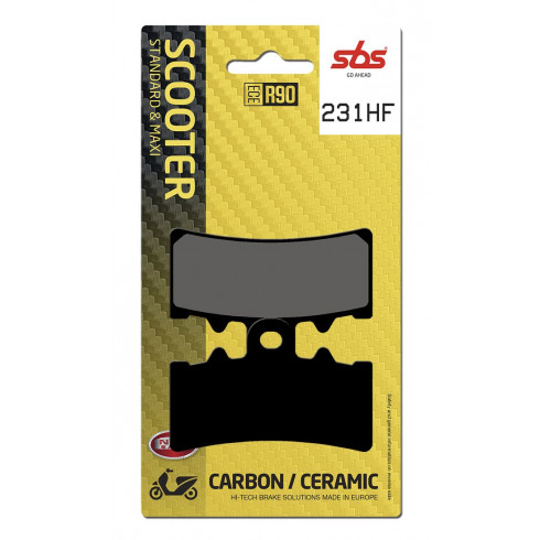 Спирачна накладка ceramic street SBS 231HF Спирачна накладка ceramic street SBS 231HF
