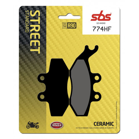 Спирачна накладка ceramic street SBS 774HF Спирачна накладка ceramic street SBS 774HF