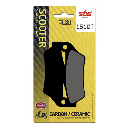 Спирачна накладка carbon ceramic hi-tech scooter SBS 151CT Спирачна накладка carbon ceramic hi-tech scooter SBS 151CT